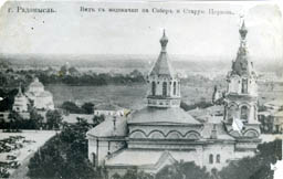 Радомисль. Вид із водонапірної вежі. Знято між 1911–1917 рр.