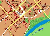 Мапа Радомишля 2010 р. (мініатюра)