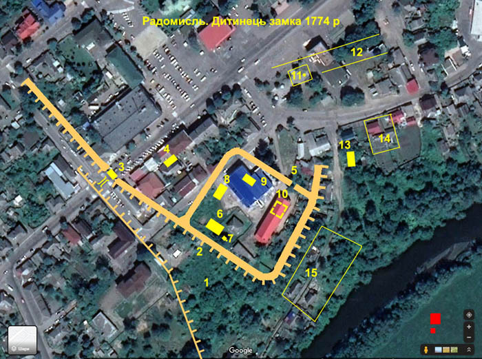 Дитинець замку